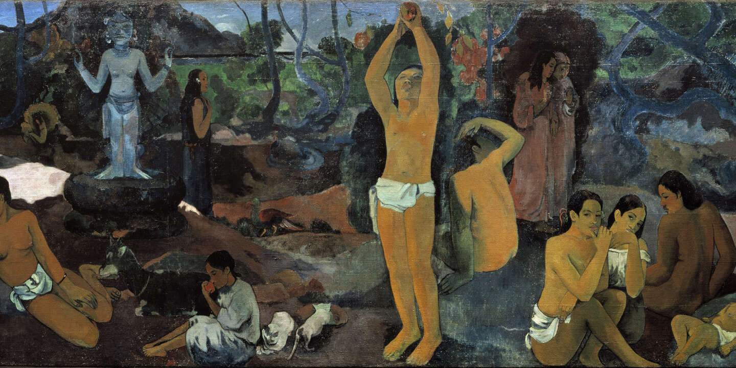 Paul Gauguin veut mourir, prend de l'arsenic et peint une toile «  terriblement fruste »