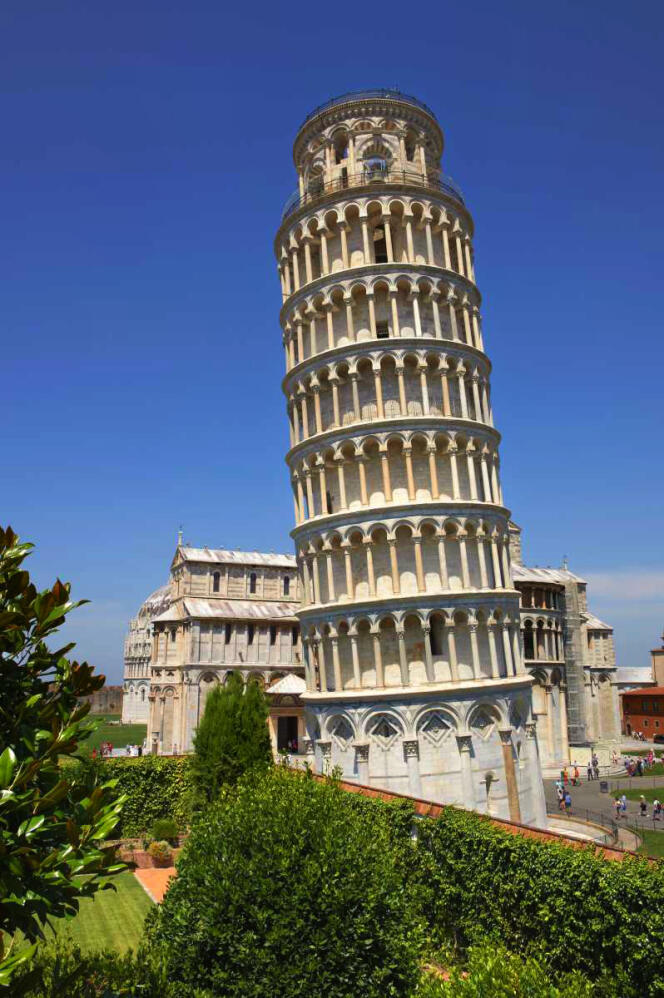 La tour de Pise, en Italie.