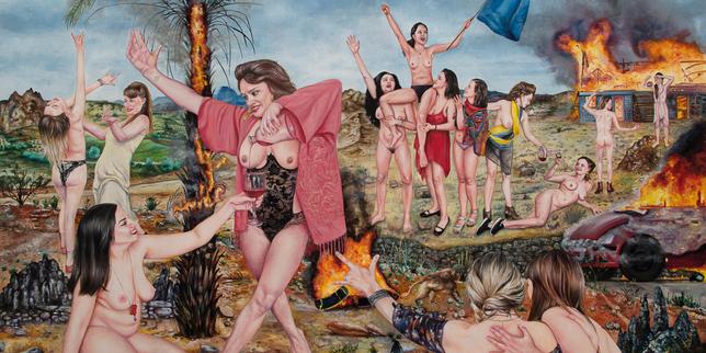 Exposition : les danses macabres de Nazanin Pouyandeh