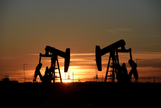 Un champ pétrolier, à Midland, au Texas, en août 2018.