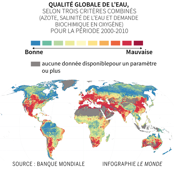 Limpact De La Pollution De Leau Est Sous Estimé Selon La