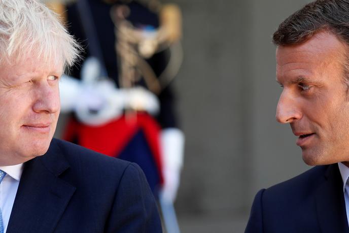 Emmanuel Macron reçoit Boris Jonhson à l’Elysée, le jeudi 22 août.