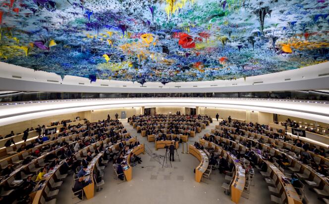 Le Haut-Commissariat des Nations unies aux droits de l’homme, à Genève, en 2018.