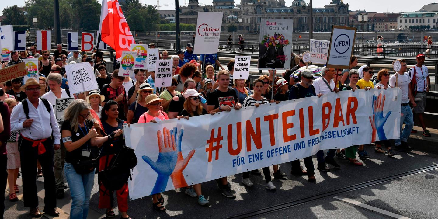 Allemagne : des milliers de personnes manifestent à Dresde contre l’extrême droite
