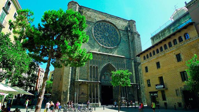 El Gòtic, dans la vieille ville de Barcelone, un des quartiers où se déroule la Mercè.