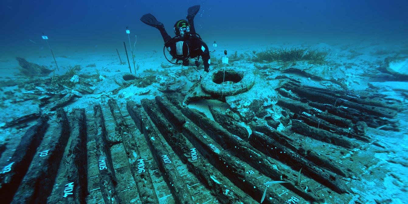 Les trésors de l'archéologie sous-marine en péril