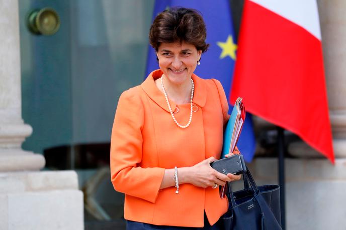 Sylvie Goulard, alors ministre des armées, au palais de l’Elysée, à Paris, le 31 mai 2017.