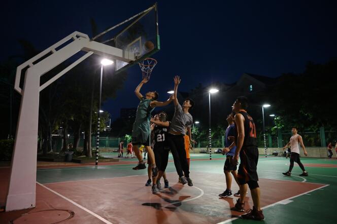En Chine, le basket est un sport très populaire.