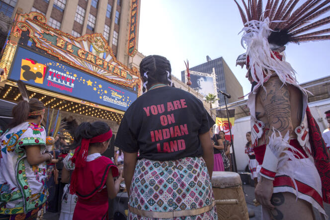 Journée des peuples autochtones, en Californie, en octobre 2017.