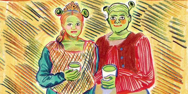 #matcha ou le vert à moitié plein
