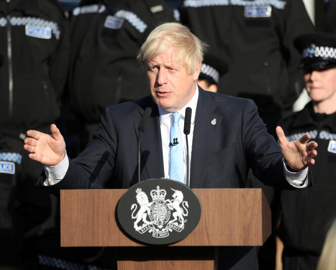 Le premier ministre britannique, Boris Johnson, le 5 septembre.