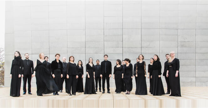 Ensemble vocal Les Métaboles : des chanteurs professionnels spécialisés dans le répertoire pour chœur a cappella des XXe et XXIe  siècles.