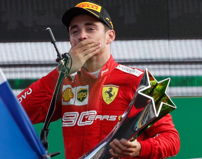 Formule 1 : en s'imposant à Monza, Charles Leclerc gagne ...