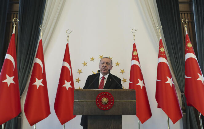 Le président turc Recep Tayyip Erdogan, à Ankara, le 10 septembre 2019.