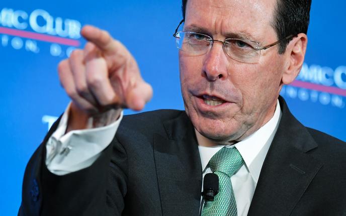 Randall Stephenson, PDG d’AT&T, le 20 mars 2019, à Washington.