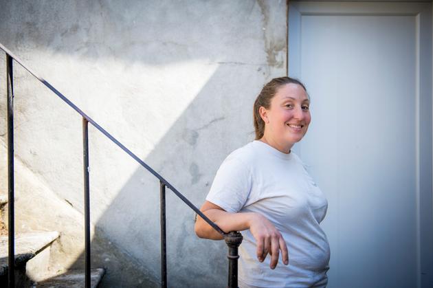 Léa Fantoni, l'une des membres de l’association « Chateauneuf sur Loire en transition », en charge de penser la nouvelle gouvernance.