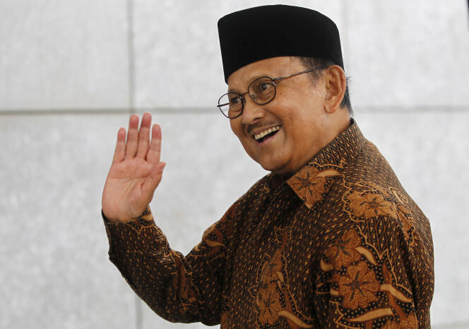 B. J. Habibie, en mars 2016, à Djakarta.