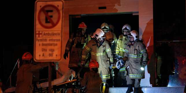 Un incendie dans un hôpital de Rio de Janeiro fait au moins dix morts 