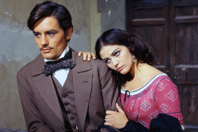 Alain Delon e Claudia Cardinale in “Il Ghepardo”, nel 1963.