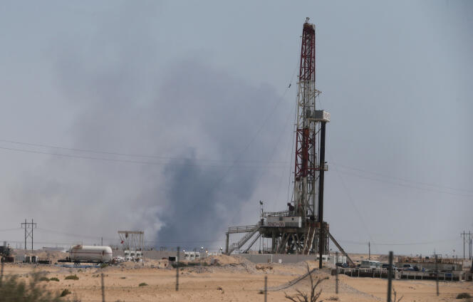 Incendie du site Aramco d’Abqaiq, en Arabie saoudite, le 14 septembre.