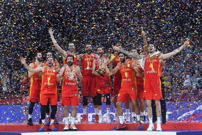 A défaut des oreilles et la queue des Argentins, les Espagnols repartent de Chine avec le trophée, et les filets du match.