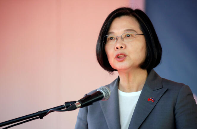 Pékin veut faire pression sur la présidente Tsai Ing-wen (photo), du Parti démocrate progressiste, élue à Taïwan en 2016.