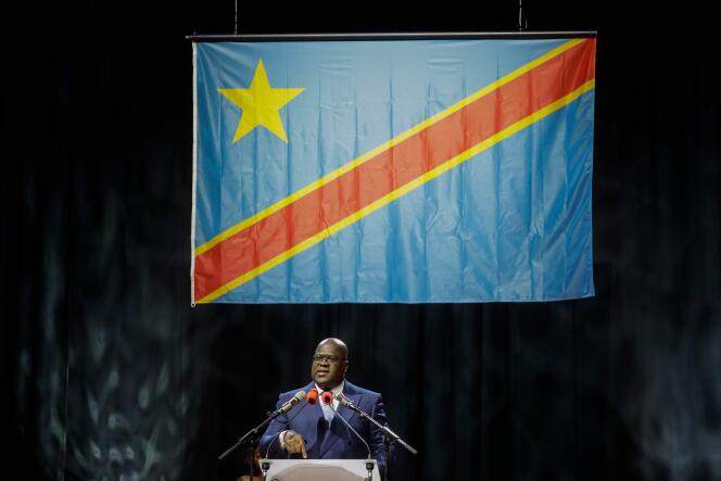Le président congolais, Félix Tshisekedi, à Bruxelles, le 18 septembre.