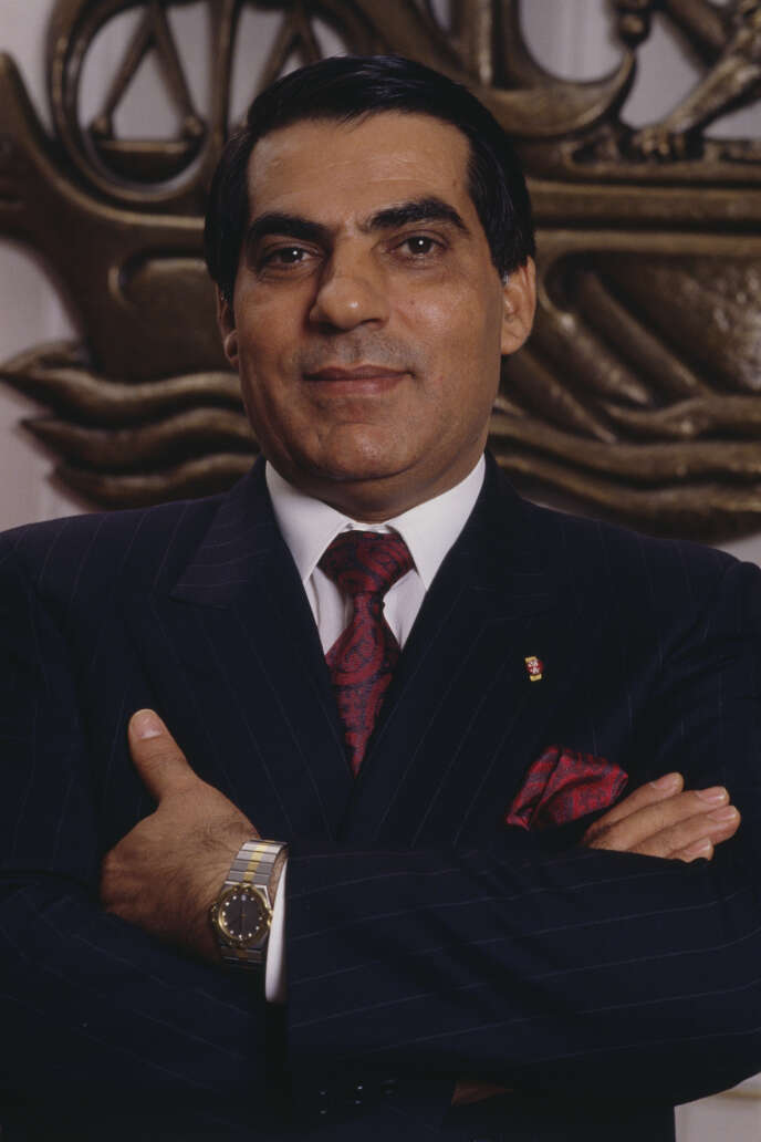 Zine El-Abidine Ben Ali en 1988.
