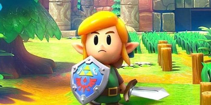 Zelda Link S Awakening Sur Nintendo Switch Un Jardin