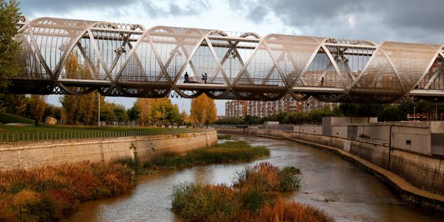 A Madrid, la nature reprend ses droits sur la rivière du Manzanares A Madrid, la nature reprend ses droits sur la rivière du Manzanares