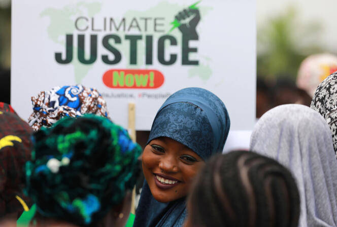 Mobilisation pour le climat à Abuja, au NIgeria, le 20 septembre 2019.