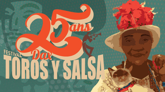Affiche de la 25è édition du festival Toros y Salsa.
