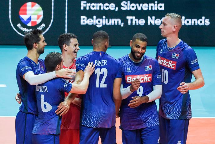 Rugby L’équipe de France, lors de sa victoire contre la Finlande, à Nantes, le 21 septembre.