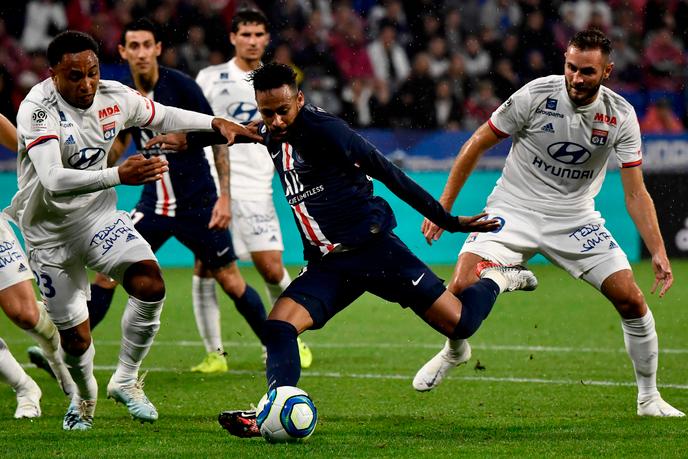Rugby Neymar contre Lyon, le 22 septembre.