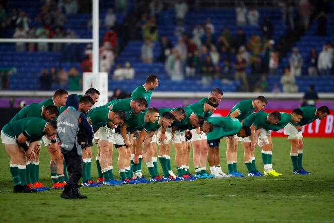 L’Irlande a balayé l’Ecosse (27-3) avec le bonus, dimanche 22 septembre à Yokohama, pour s’offrir un horizon dégagé jusqu’aux quarts de finale de la Coupe du monde.