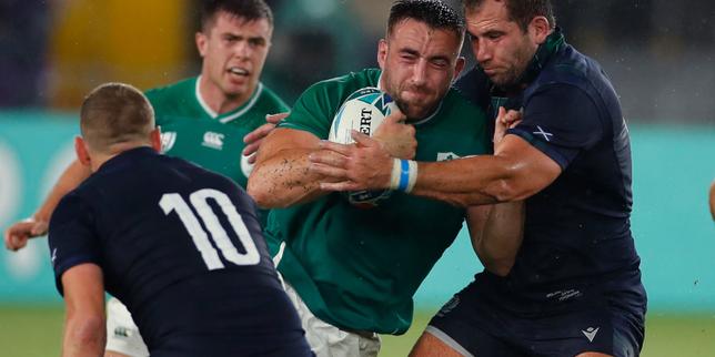 Coupe du monde de rugby: l’Irlande, en avant toute, balaye l’Ecosse 27-3