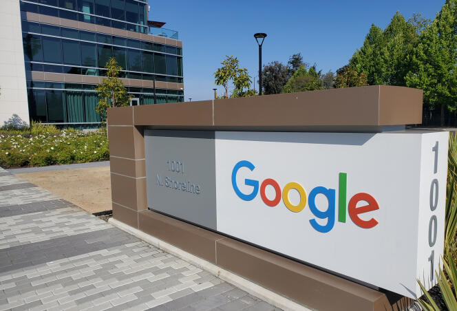 Le siège de Google, à Mountain View (Californie), le 8 mai.
