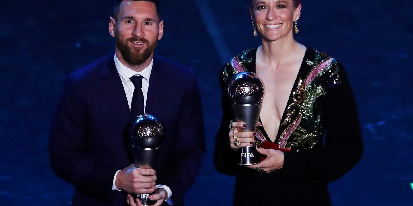 Prix FIFA The Best : Lionel Messi et Megan Rapinoe élus meilleurs joueurs de l’année