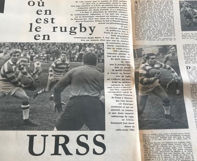 Article de Jean Nau publié en 1960 dans le mensuel « Miroir du rugby ».