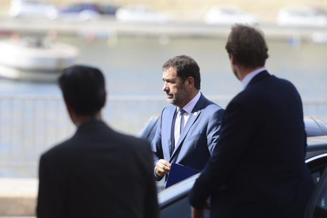 Le ministre de l’intérieur, Christophe Castaner, à Birgu à Malte, le 23 septembre.