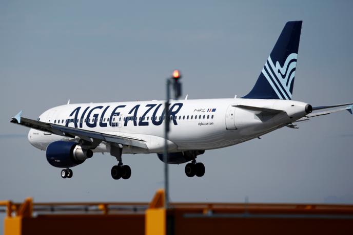 Ben Smith Un Airbus A320-200 opéré par Aigle Azur atterrit à l’aéroport d’Orly, près de Paris, le 6 septembre.
