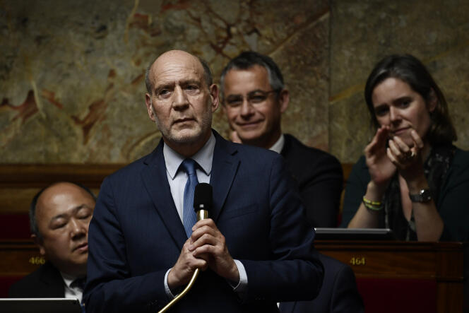 Le député LRM du Val-de-Marne, Jean-Jacques Bridey, à l’Assemblée nationale, en mai 2018.