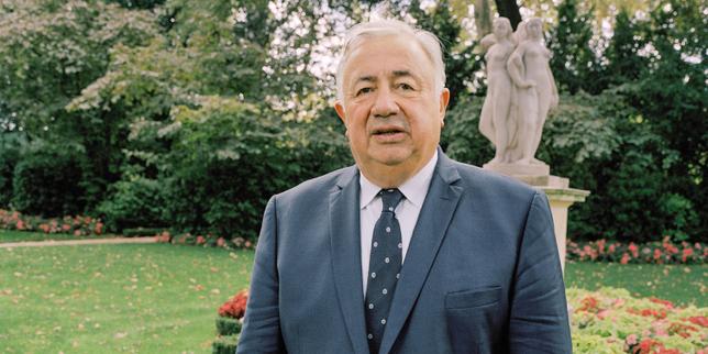 Le moment Gérard Larcher