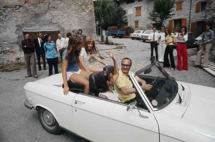 La famille Chirac en Corrèze, en août 1974.