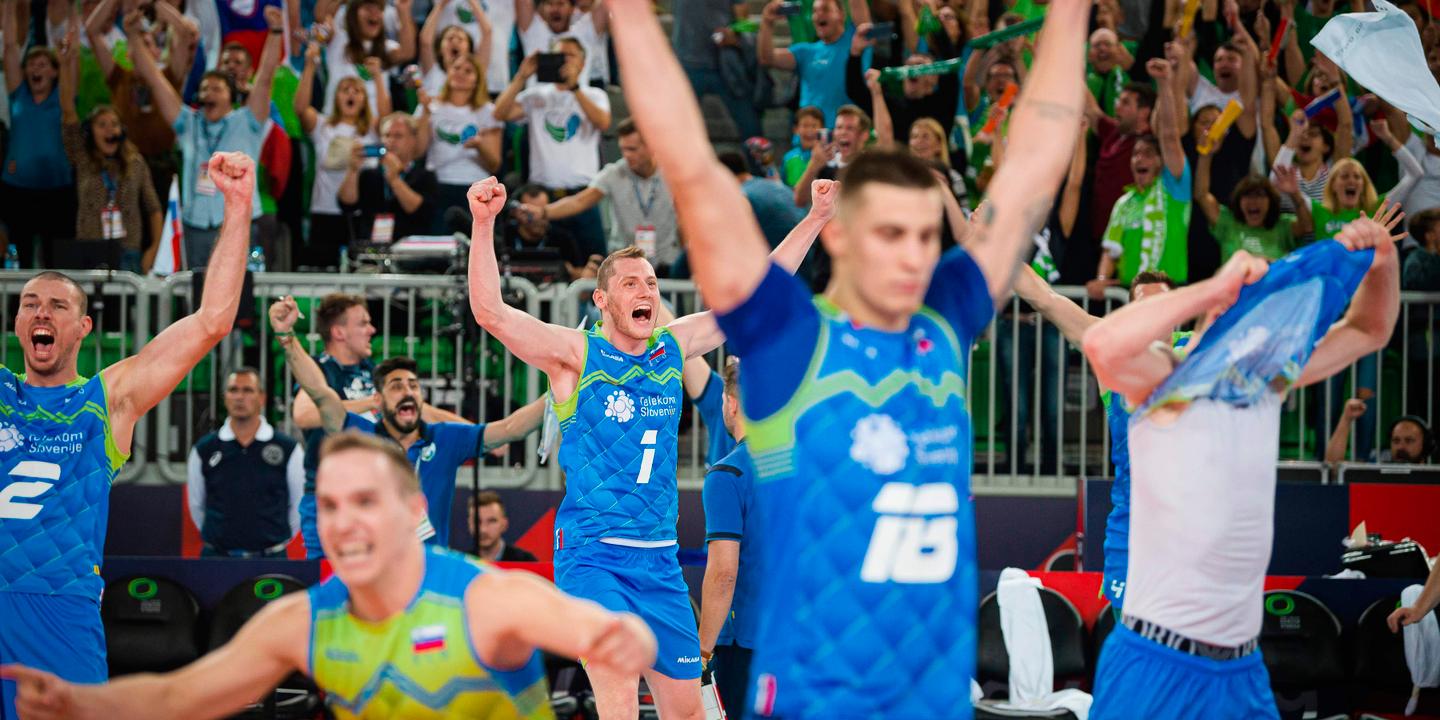 Euro de volley : victorieuse face à la Pologne, la Slovénie se qualifie pour la finale