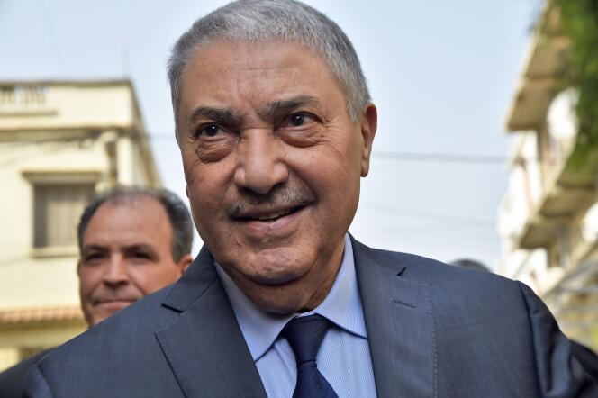 L’ex-premier ministre algérien Ali Benflis, en février à Alger.