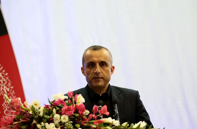 Amrullah Saleh, à Kaboul, en Afghanistan, le 13 septembre.