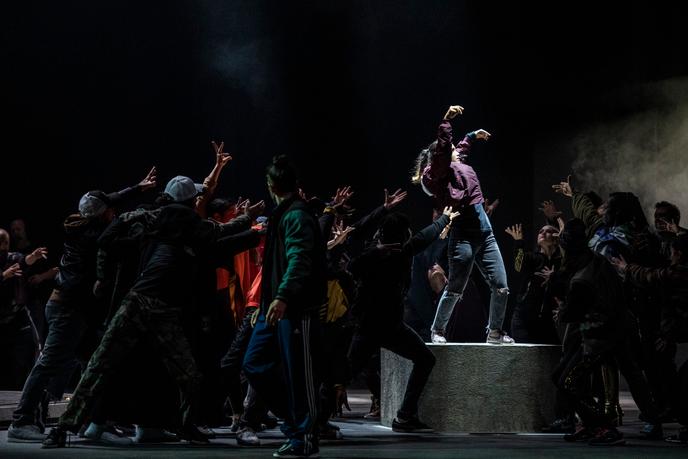 "Les Indes galantes" de Rameau mis en scène par Clément Cogitore et à l'Opéra Bastille.