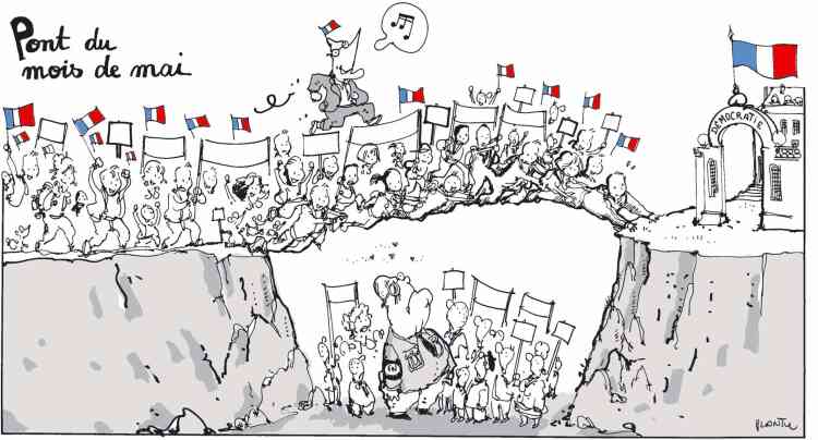 2002 : opposé à Jean-Marie Le Pen au second tour, Jacques Chirac est réélu président de la République avec 82,2 % des voix.