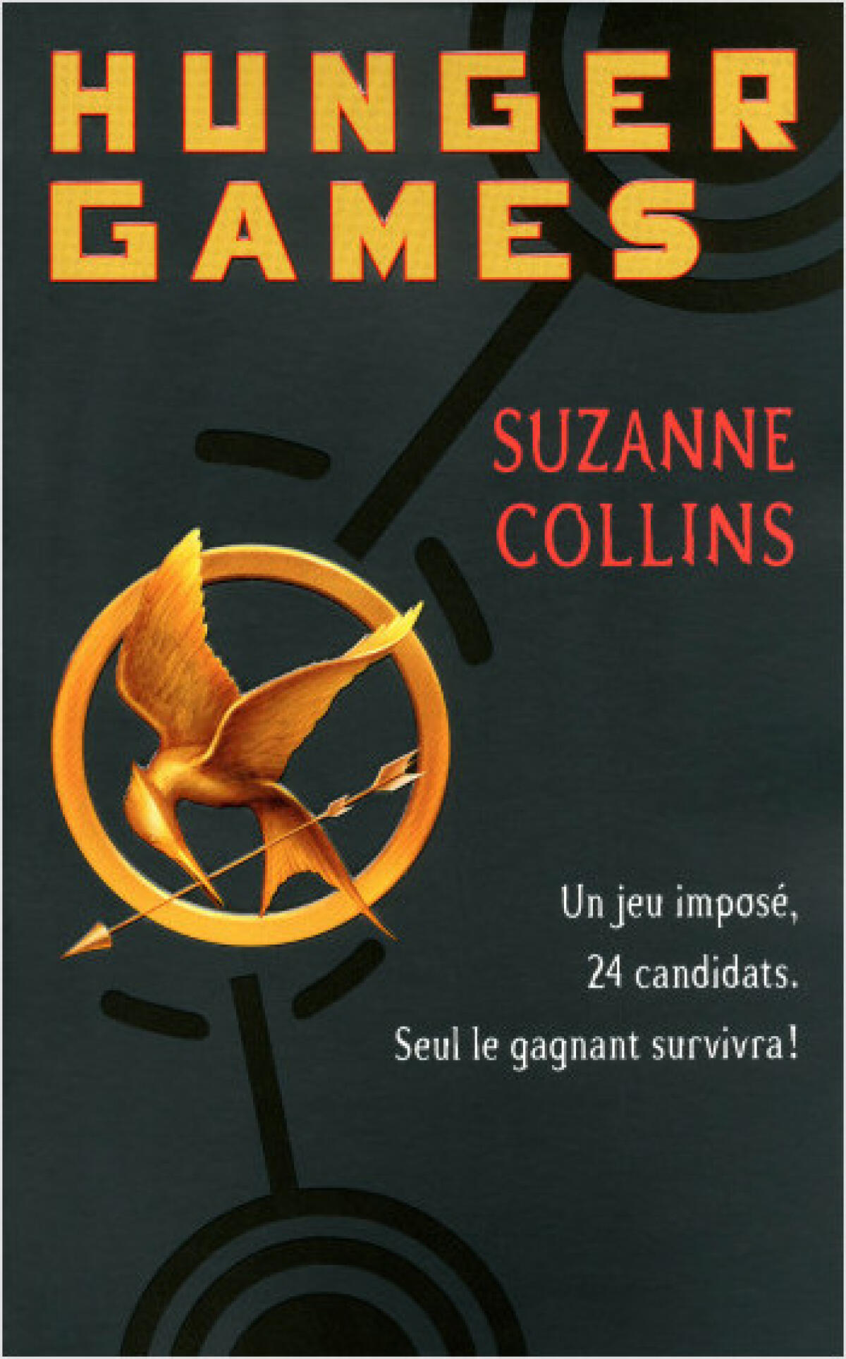 Le premier tome d’« Hunger Games », édité en France chez PKJ.